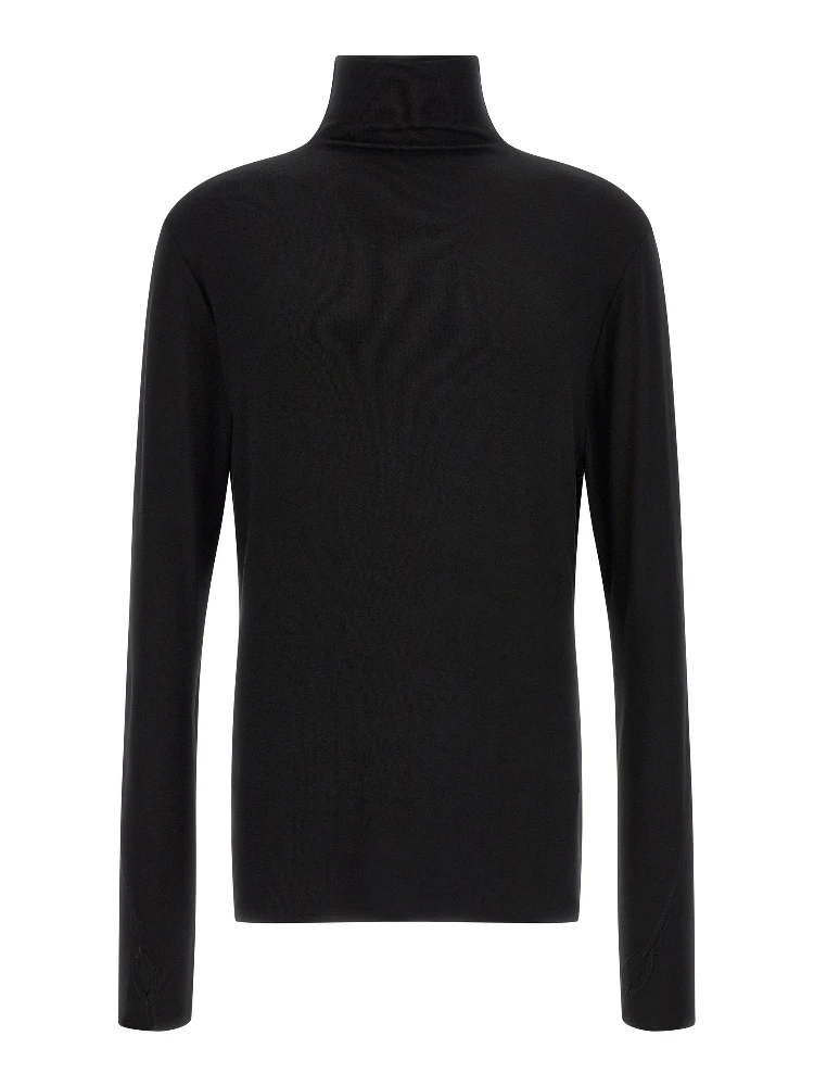 Black Viscose Cardigan