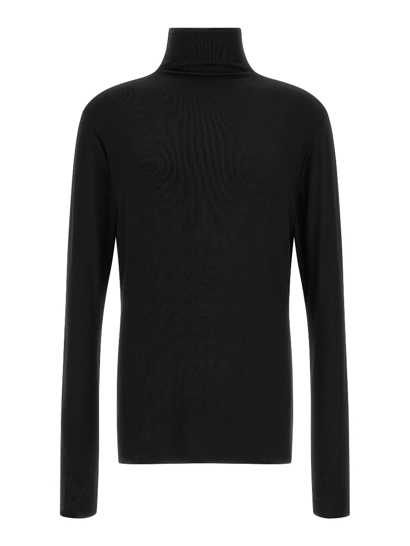 Black Viscose Cardigan