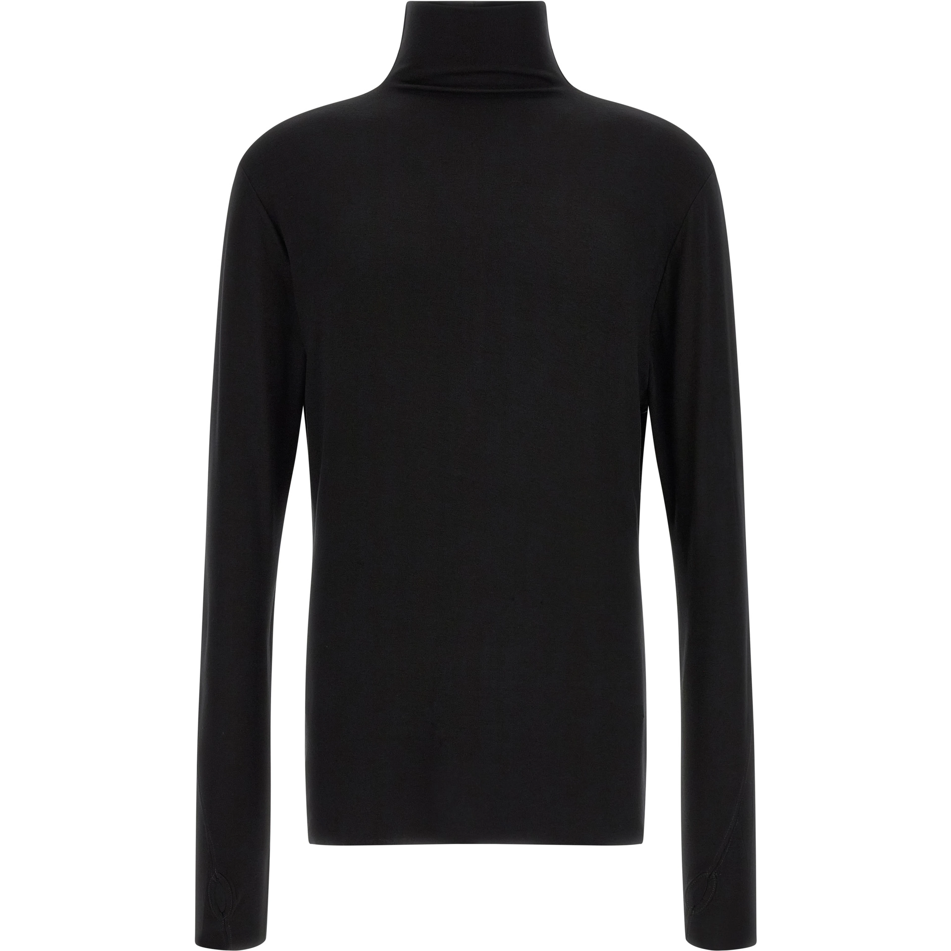 Black Viscose Cardigan