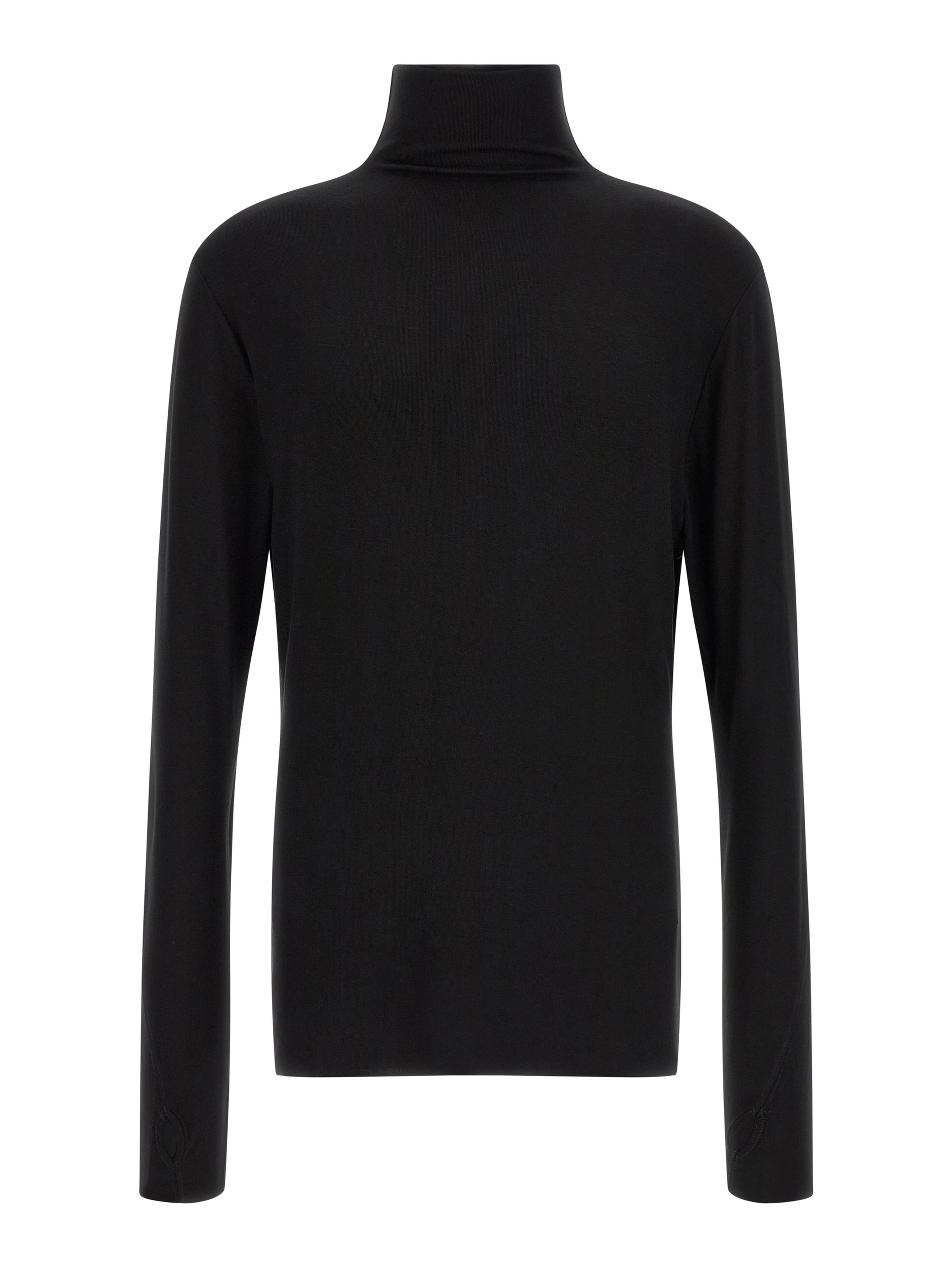Black Viscose Cardigan