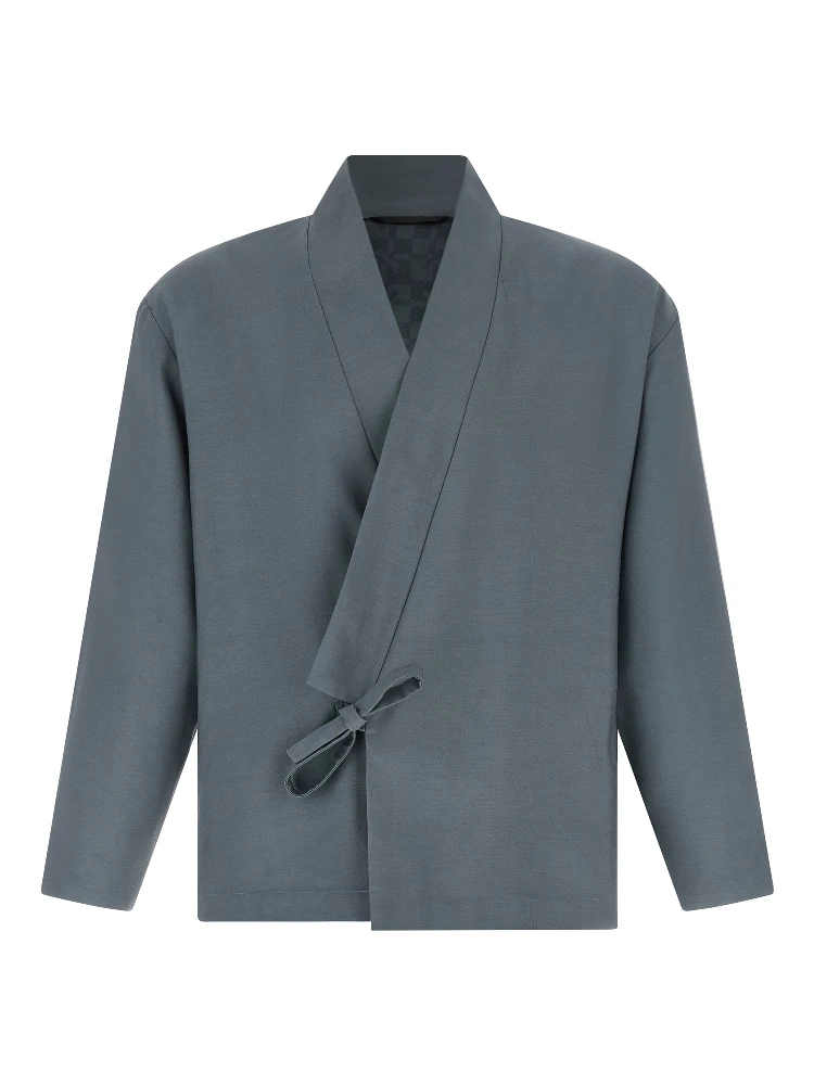 Gray Wool Blazer