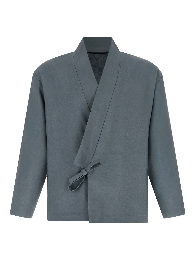 Gray Wool Blazer