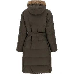 Bicolor Cotton Coat