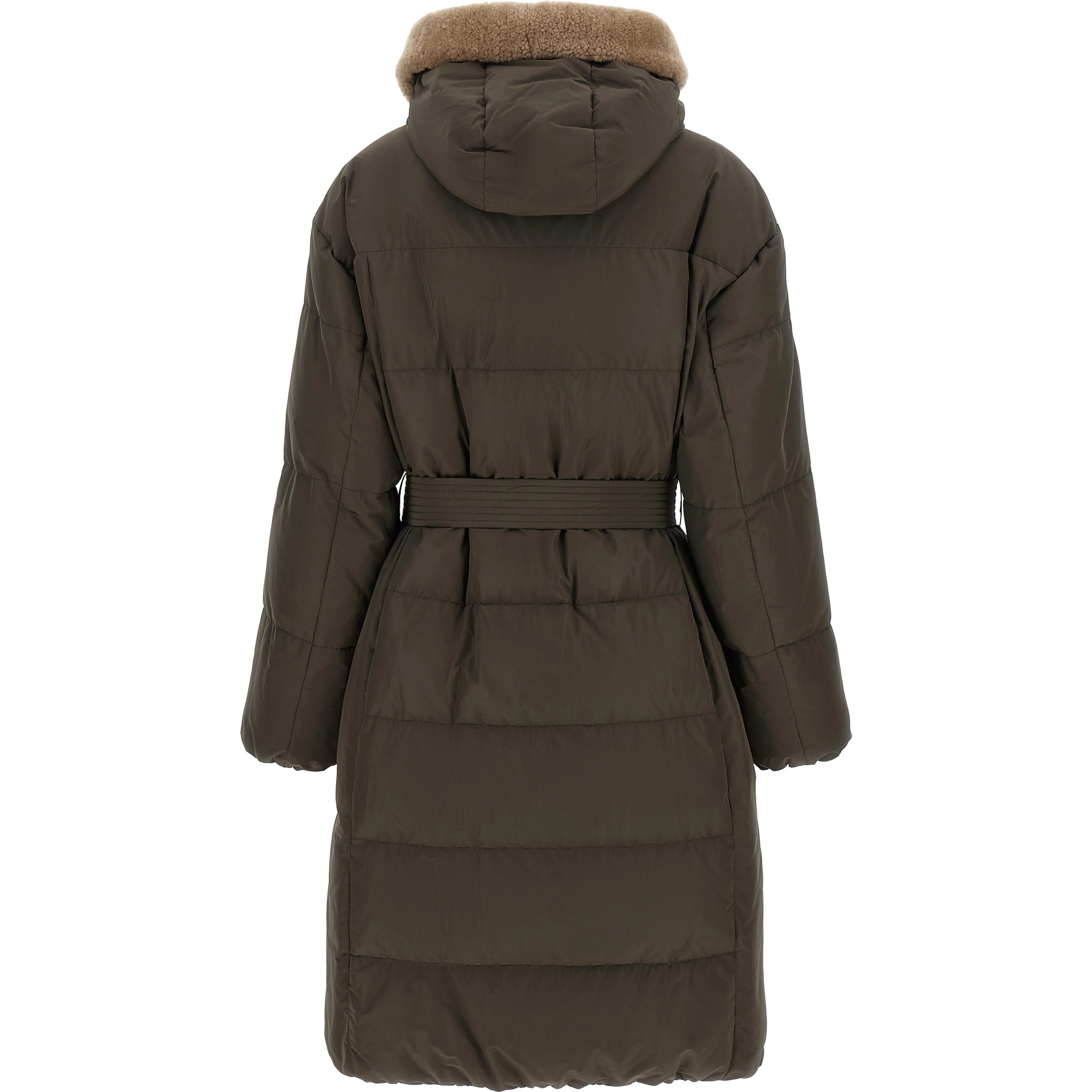 Bicolor Cotton Coat