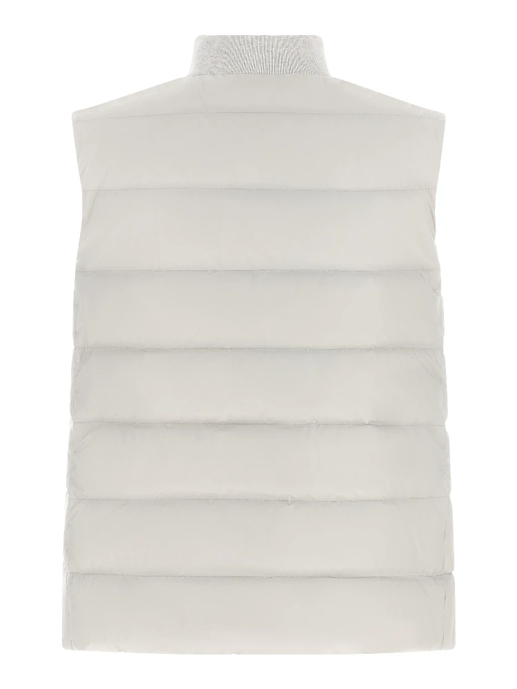 Gray Polyester Sleeveless Jacket alternative