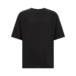 Black Cotton T-Shirt