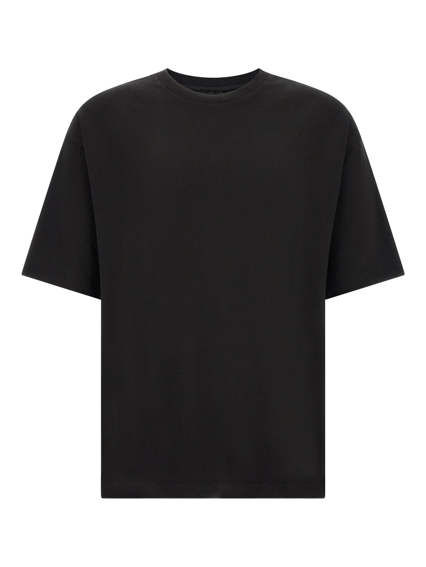 Black Cotton T-Shirt