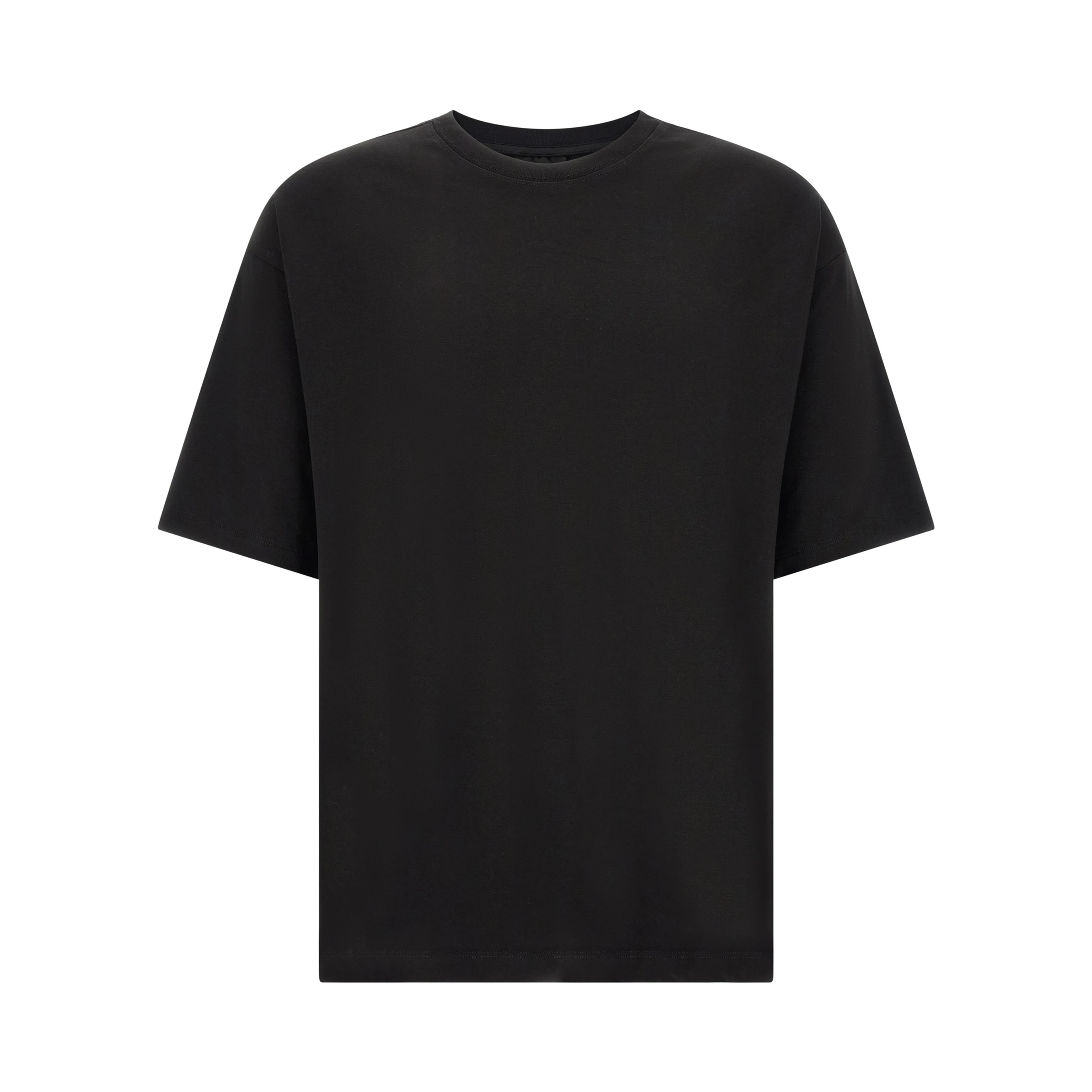 Black Cotton T-Shirt