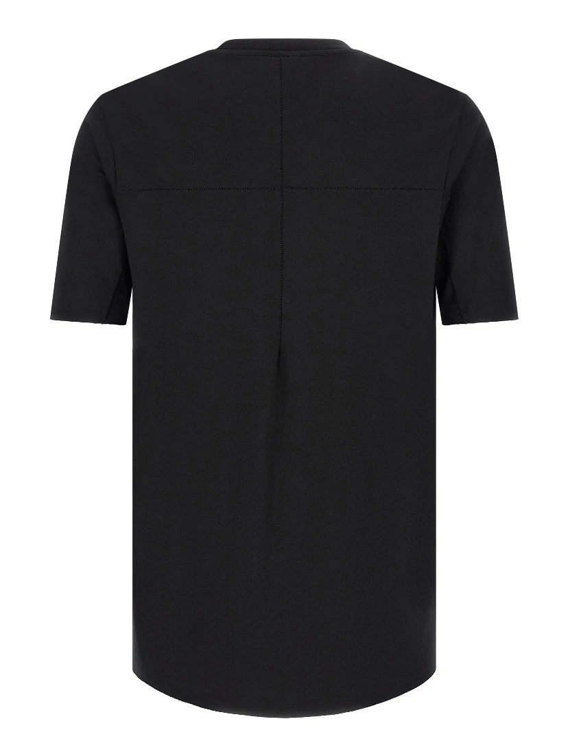 Black Viscose T-Shirt