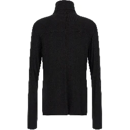 Black Viscose Cardigan