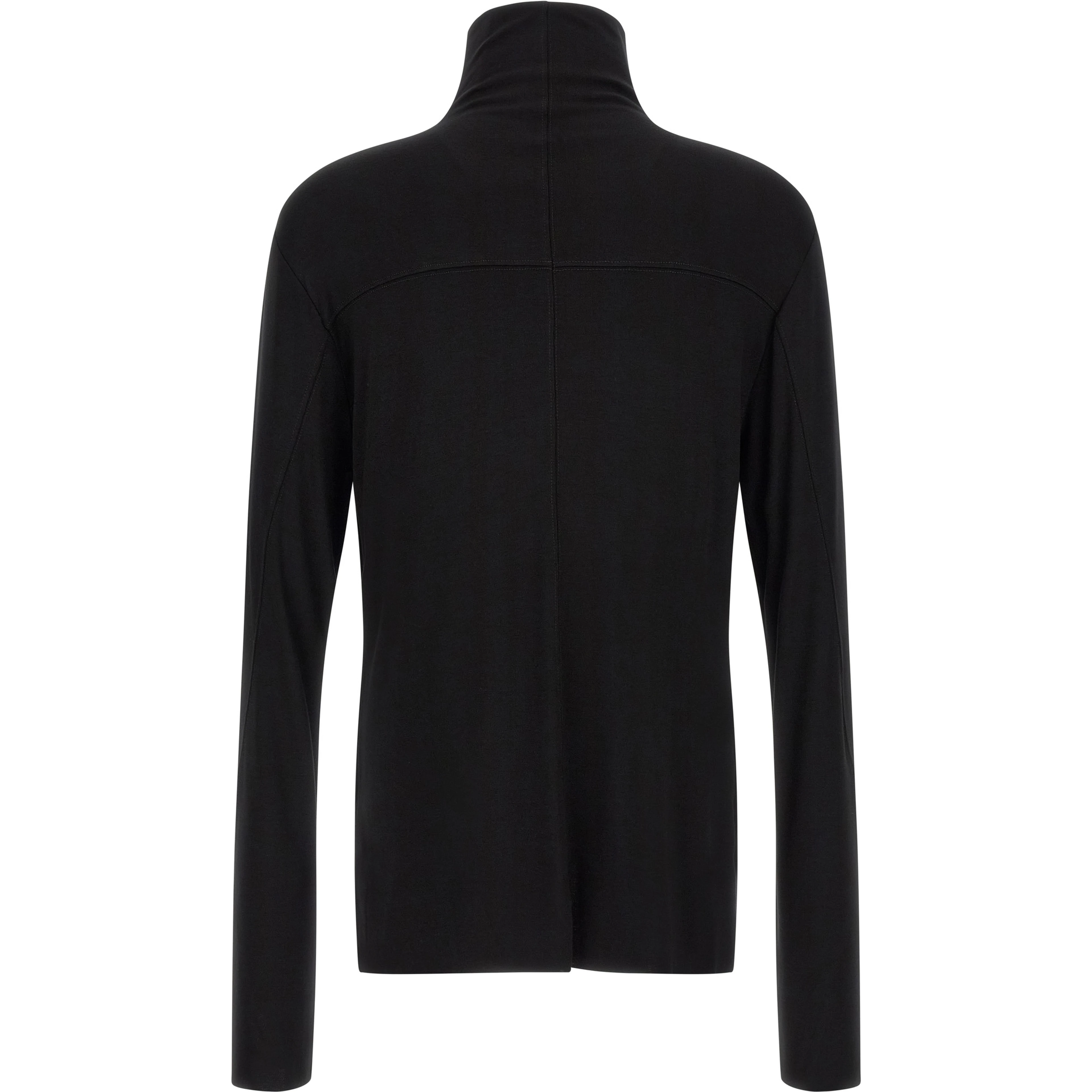 Black Viscose Cardigan