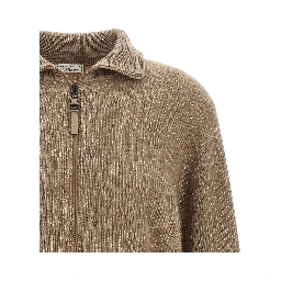 Brown Cashmere Cardigan