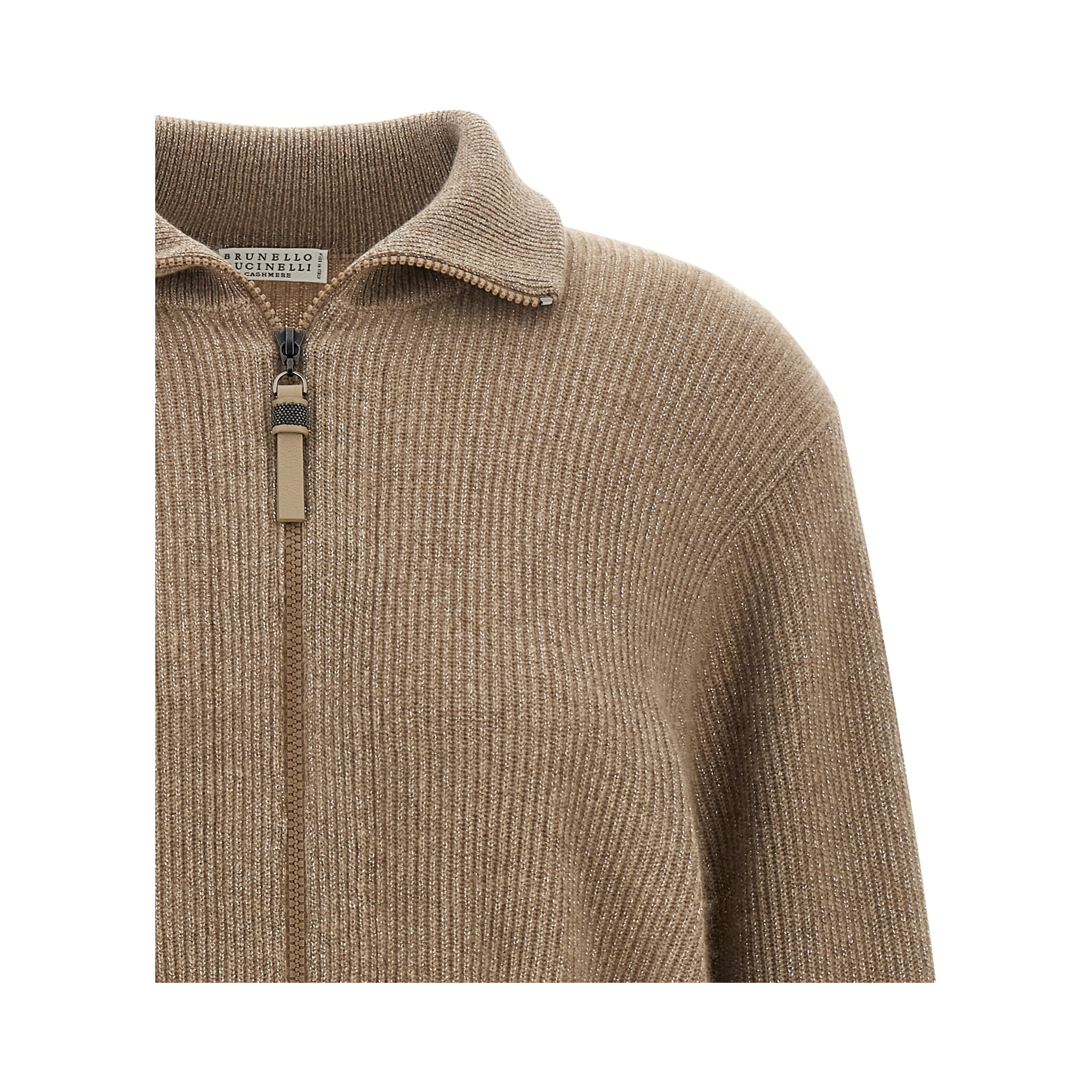Brown Cashmere Cardigan