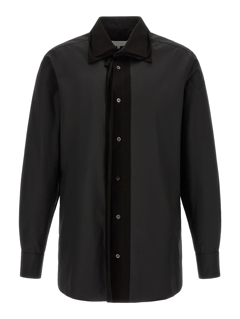 Black Cotton Blouse