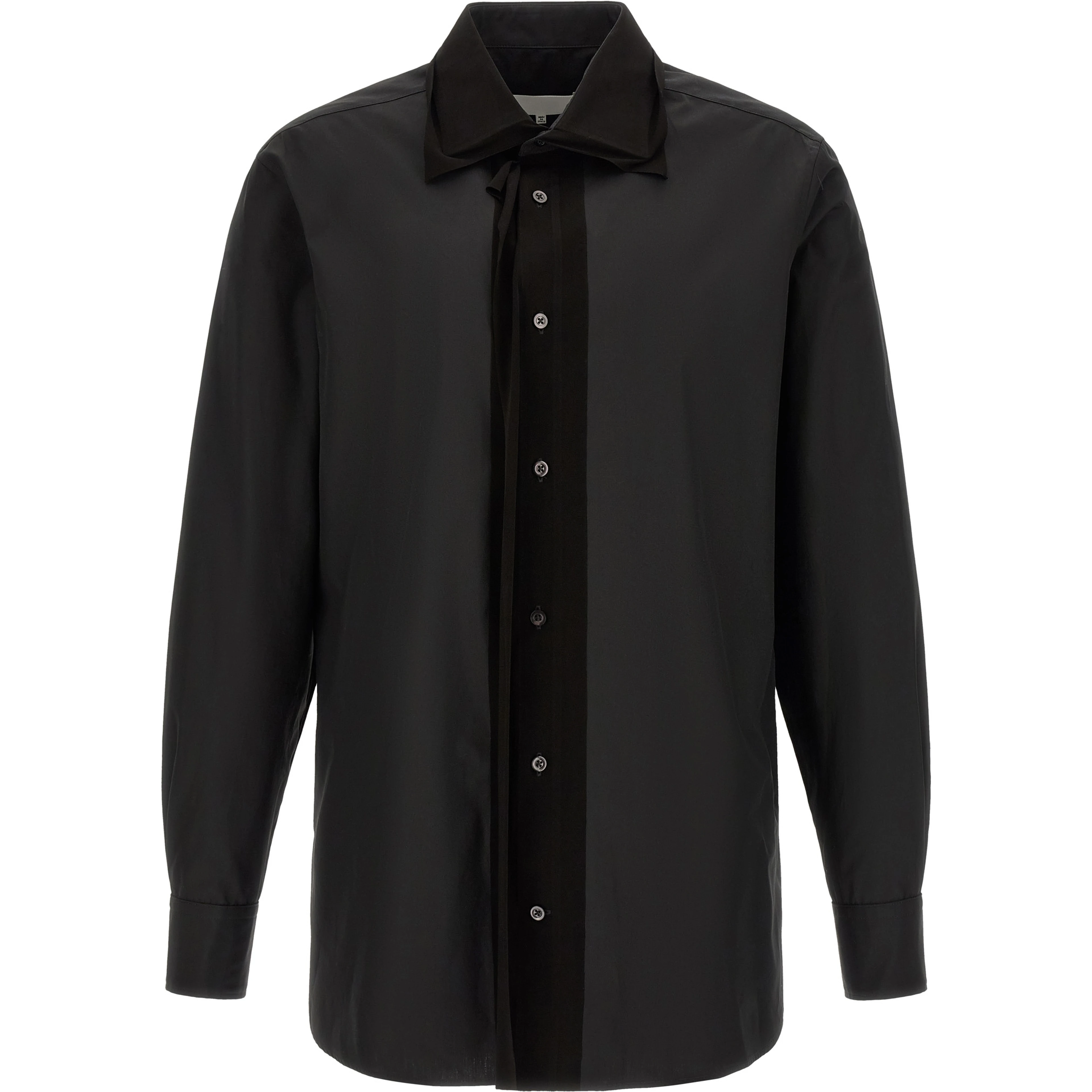 Black Cotton Blouse