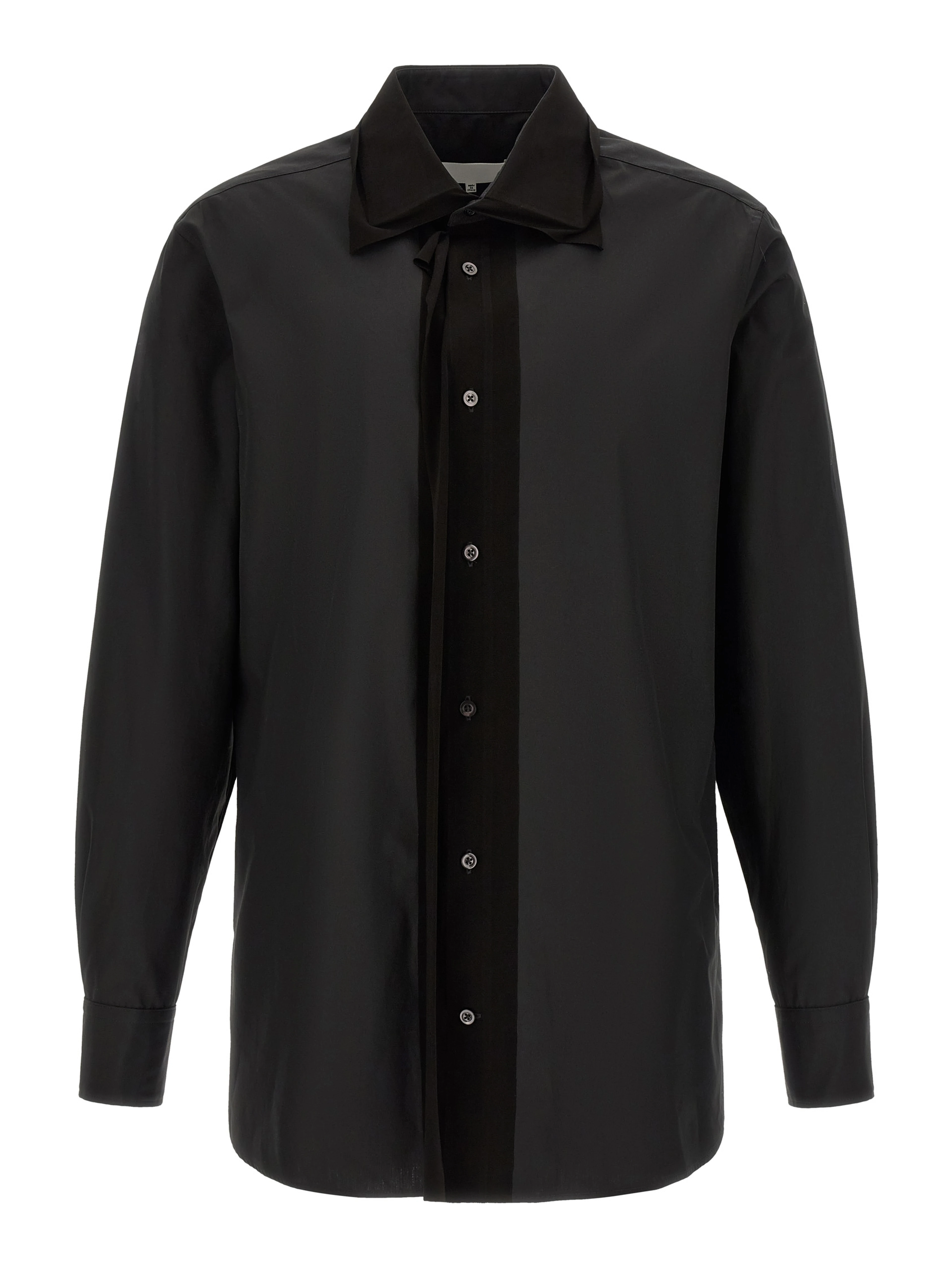 Black Cotton Blouse
