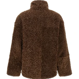 Brown Lamb Leather Biker Jacket