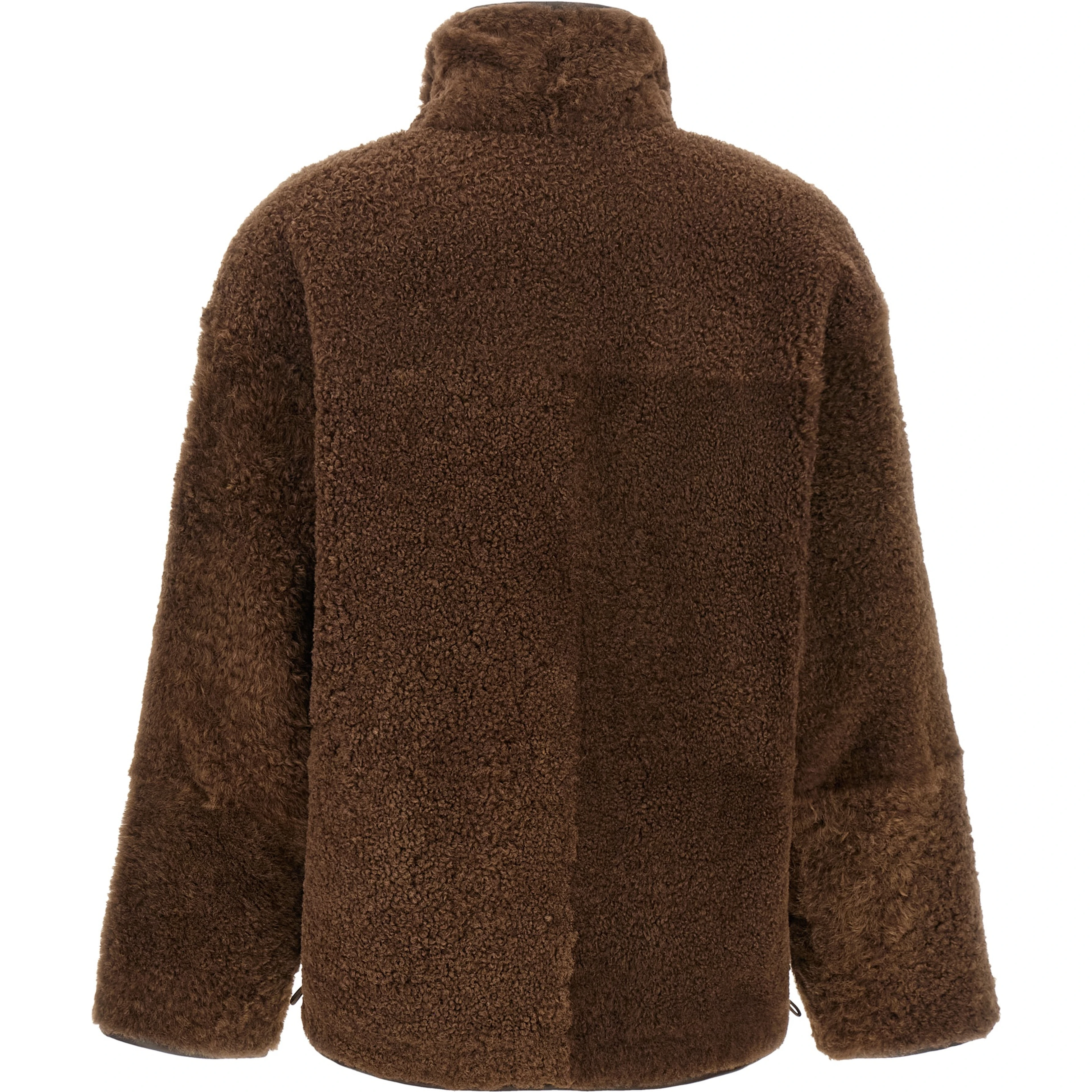 Brown Lamb Leather Biker Jacket