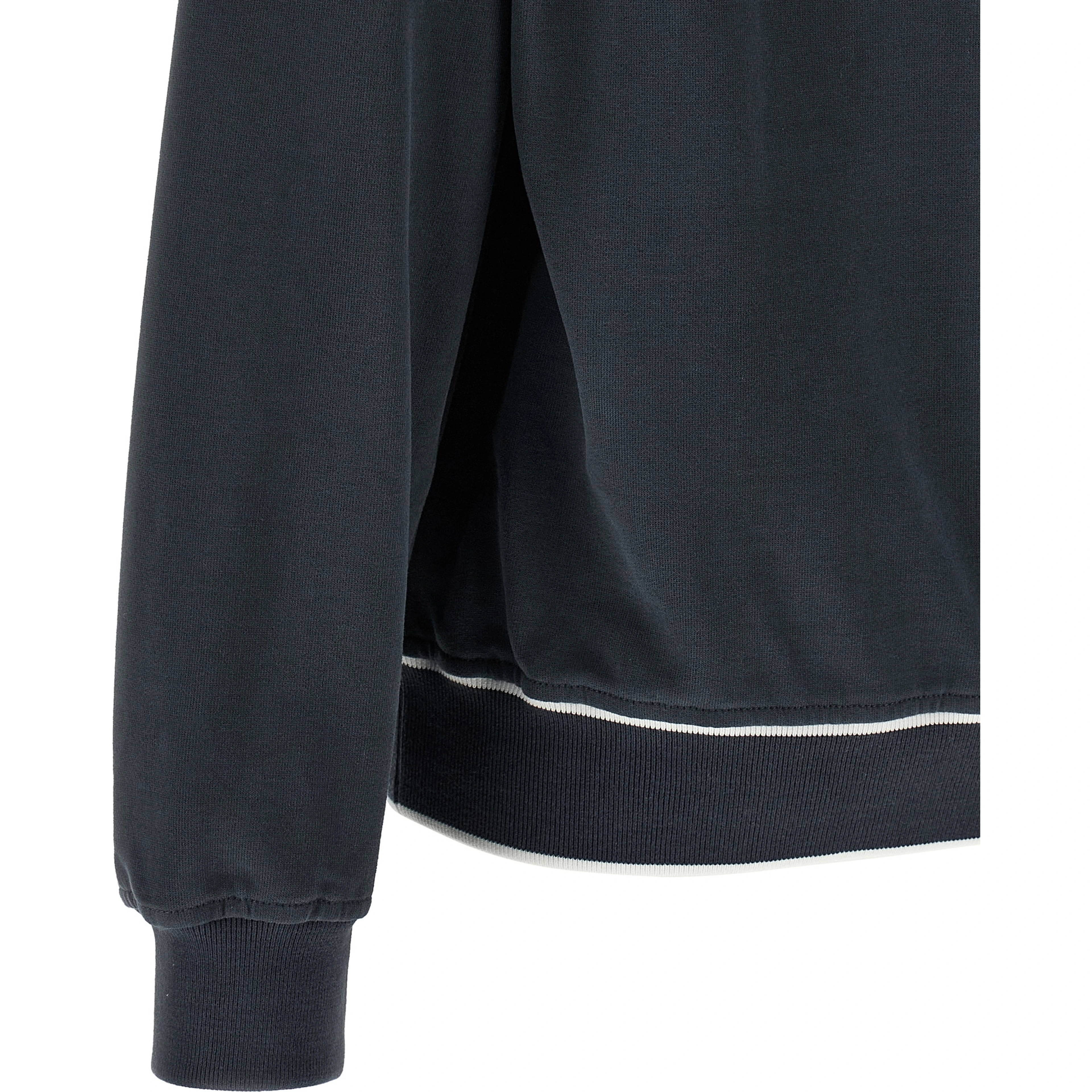 Blue Cotton Sweatshirt