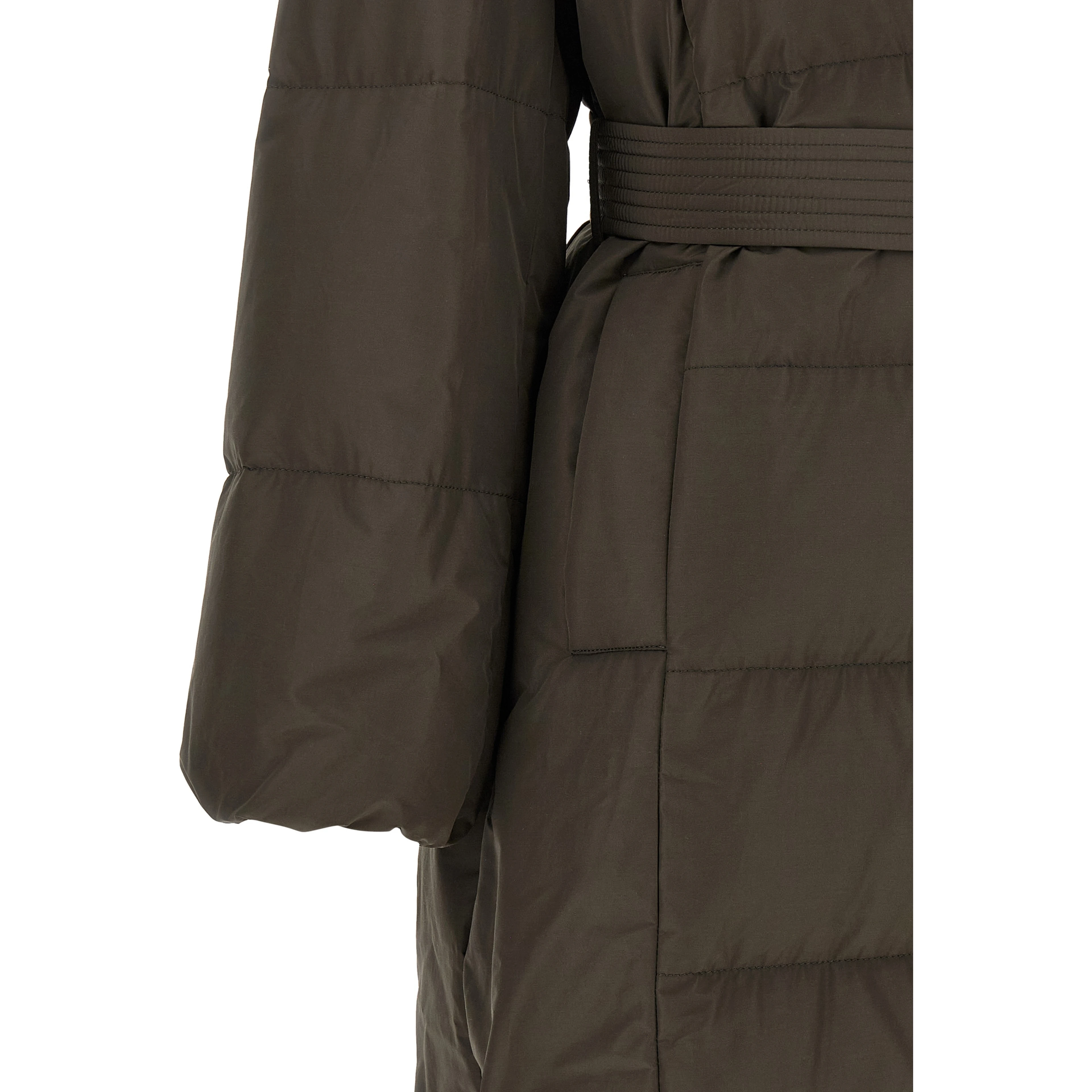 Bicolor Cotton Coat