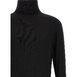 Black Viscose Cardigan
