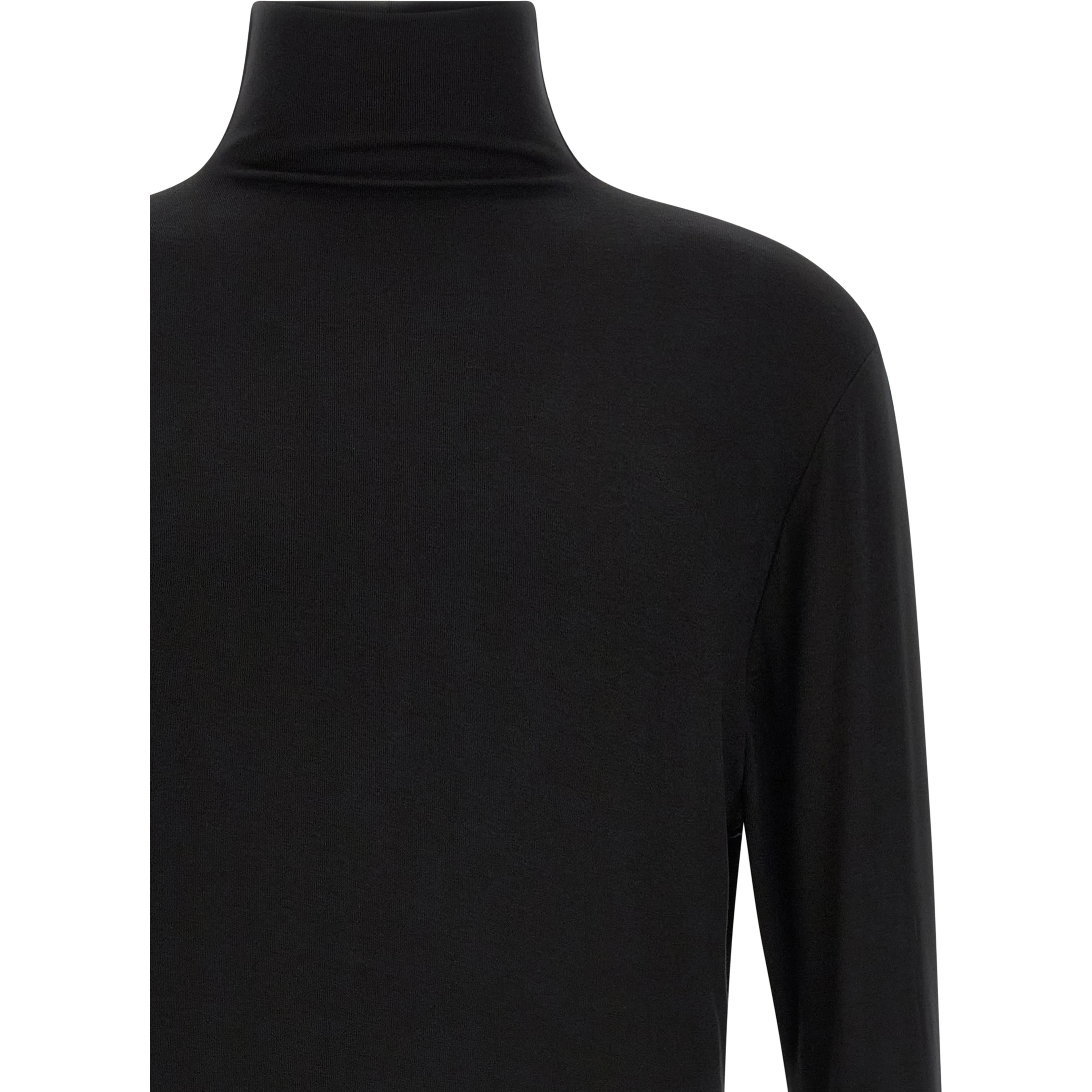 Black Viscose Cardigan