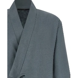 Gray Wool Blazer