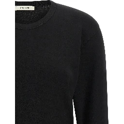 Black Cotton Cardigan