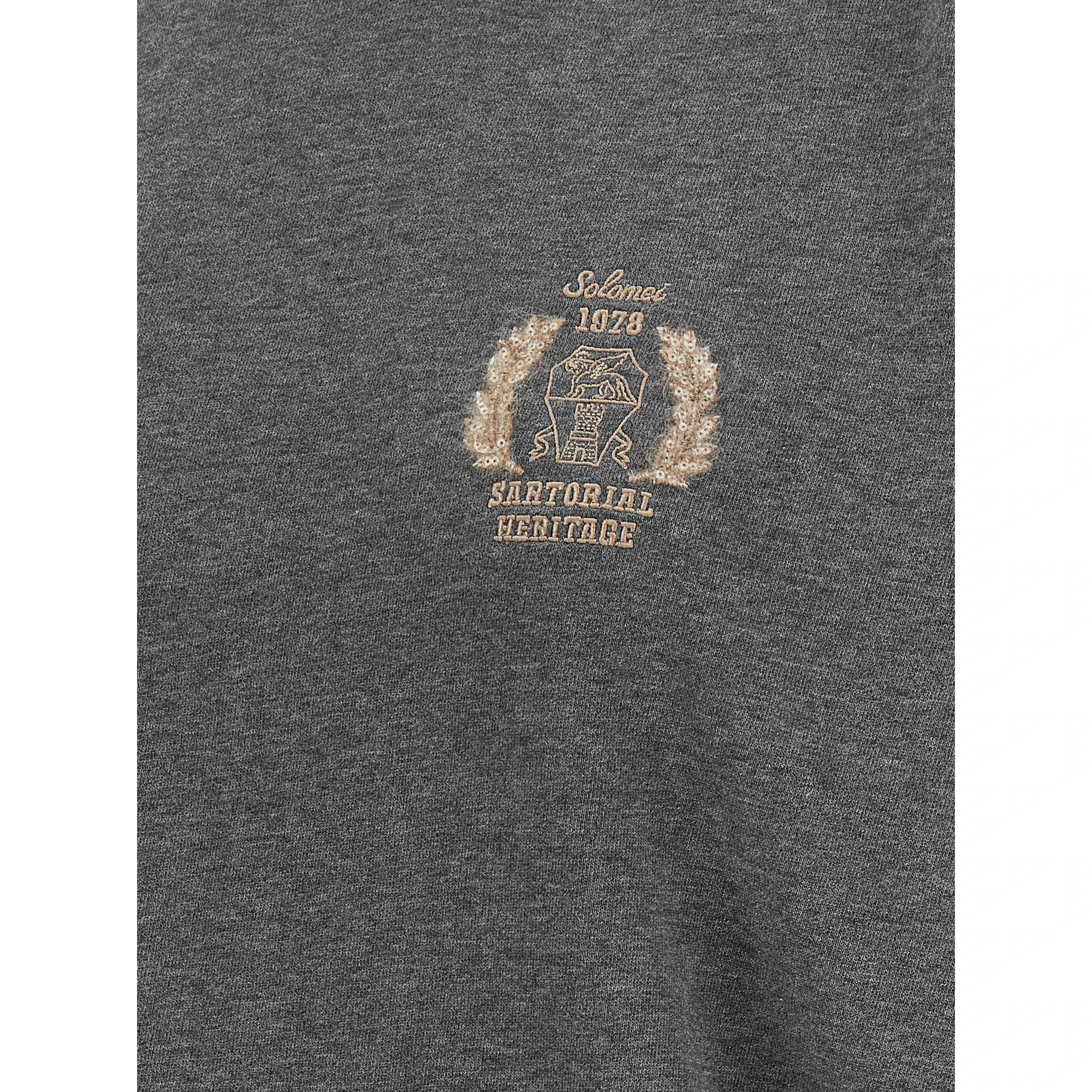 Gray Cotton Sweatshirt
