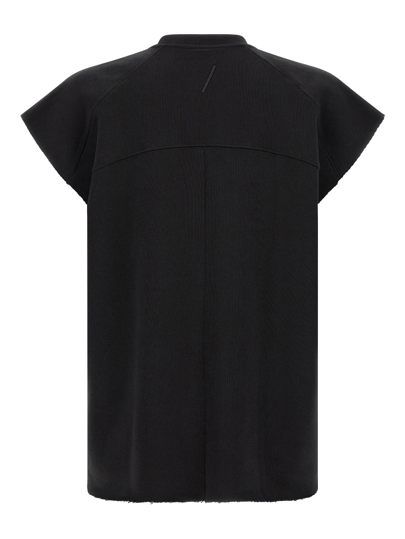 Black Cotton Sweatshirt