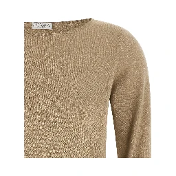 Beige Cashmere Cardigan