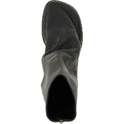 Brown Lamb Leather Ankle Boots