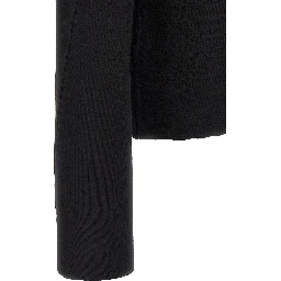 Black Viscose Cardigan