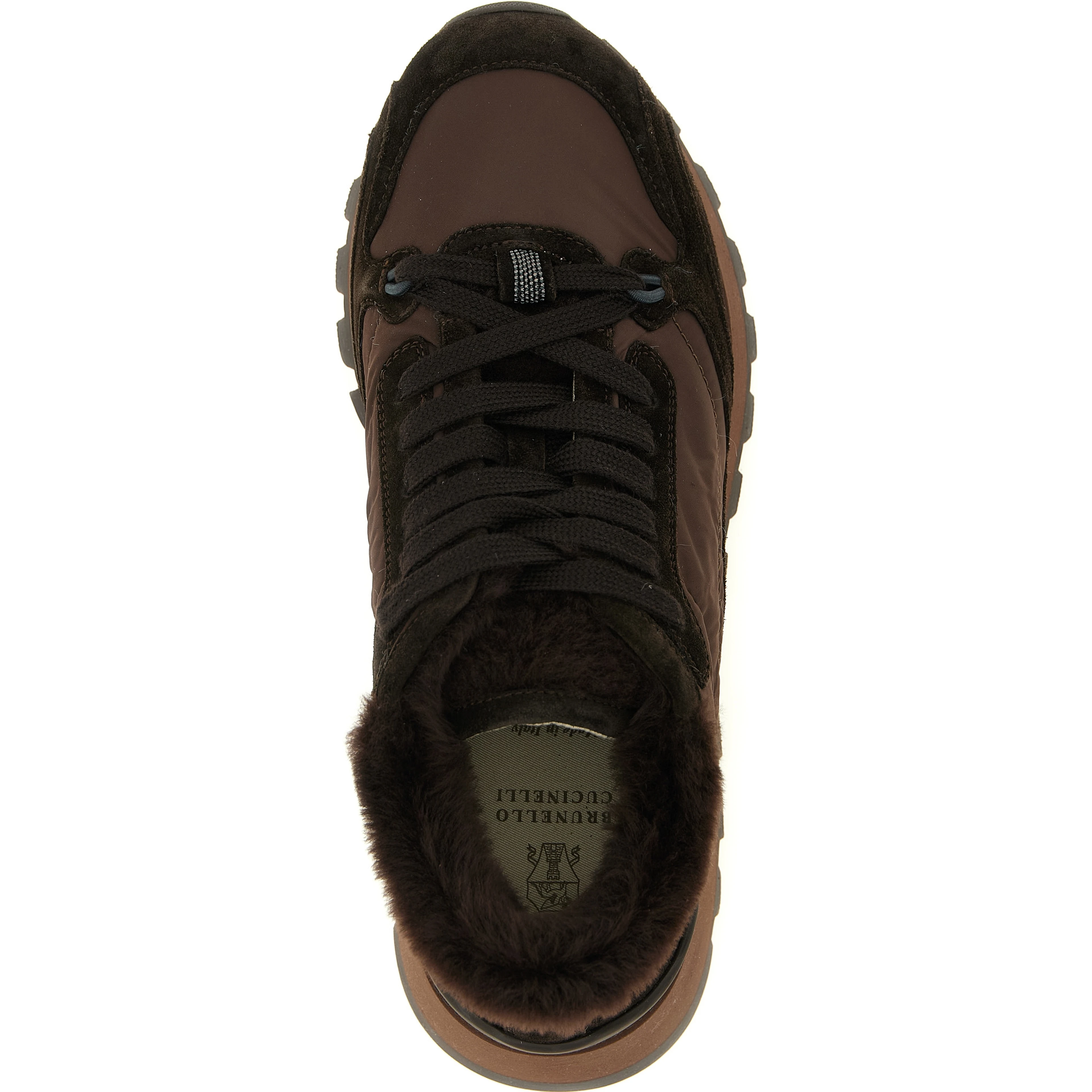 Black Calfskin Athletic Sneakers