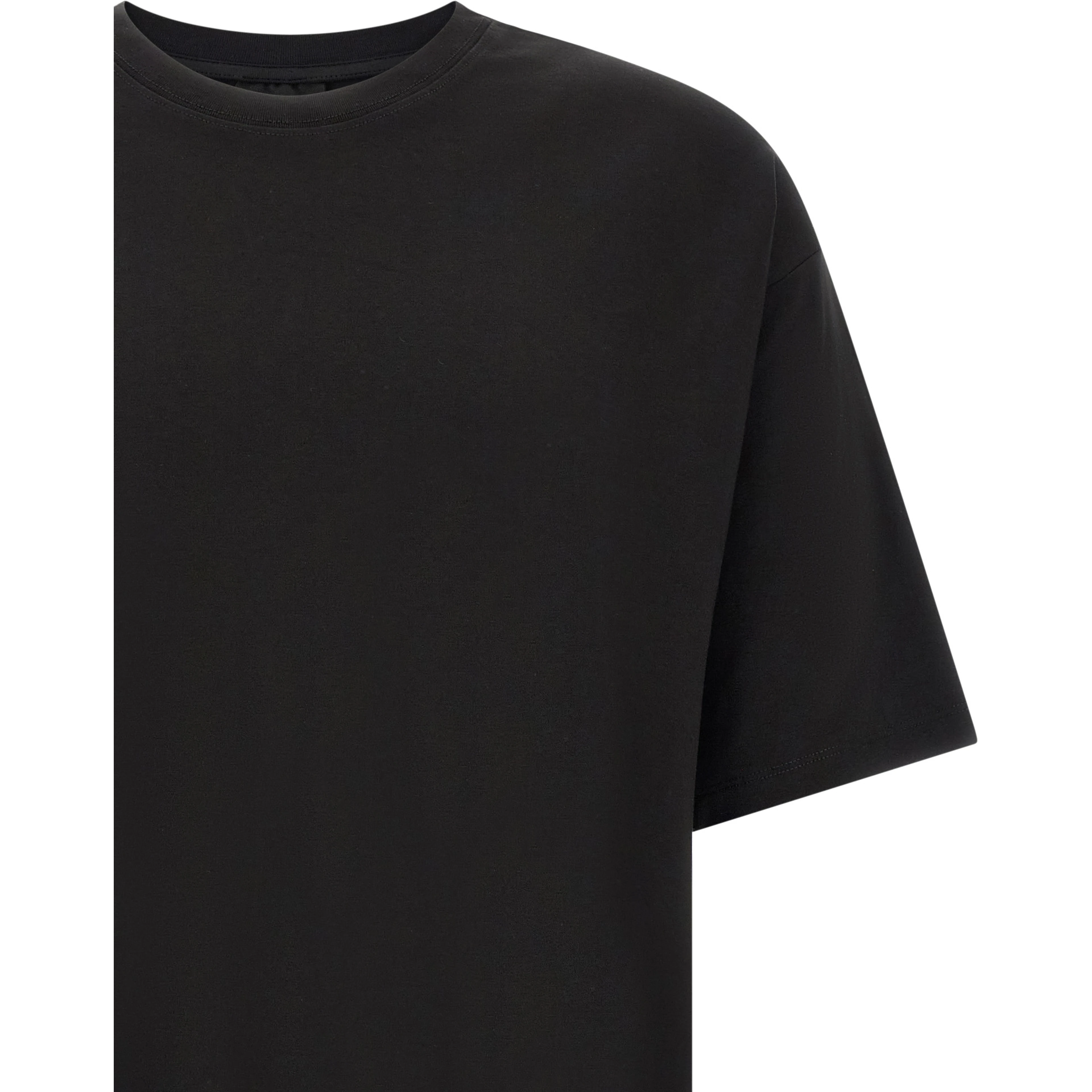 Black Cotton T-Shirt