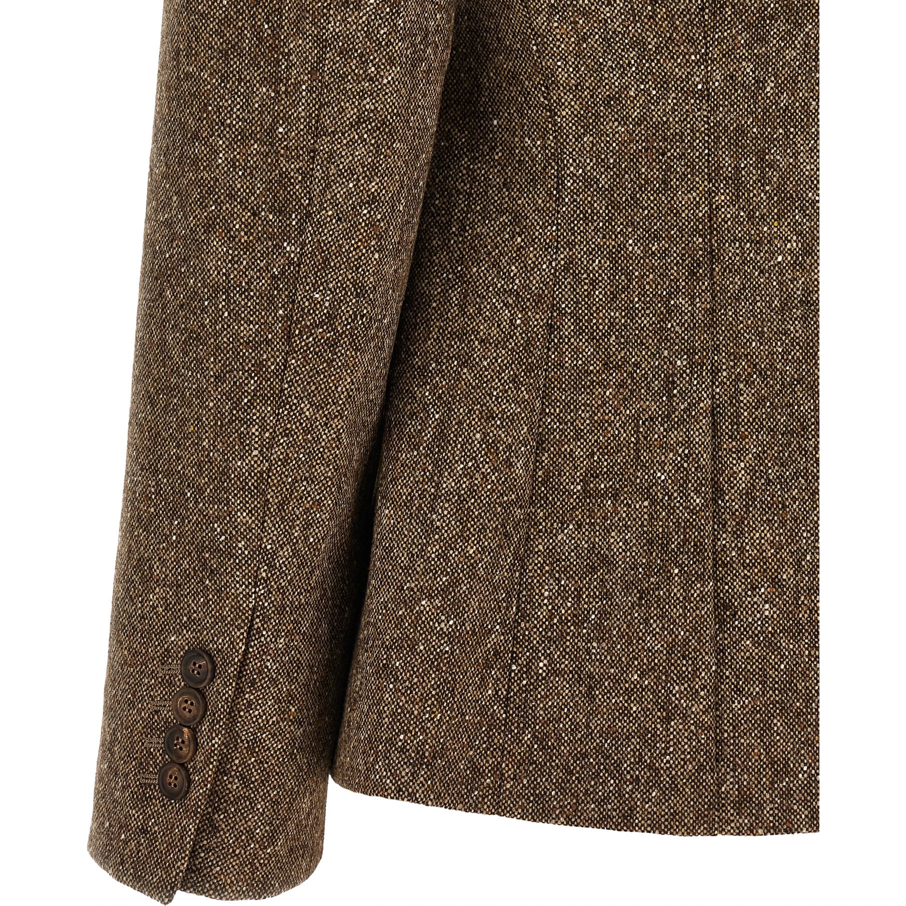 Brown Virgin Wool Blazer
