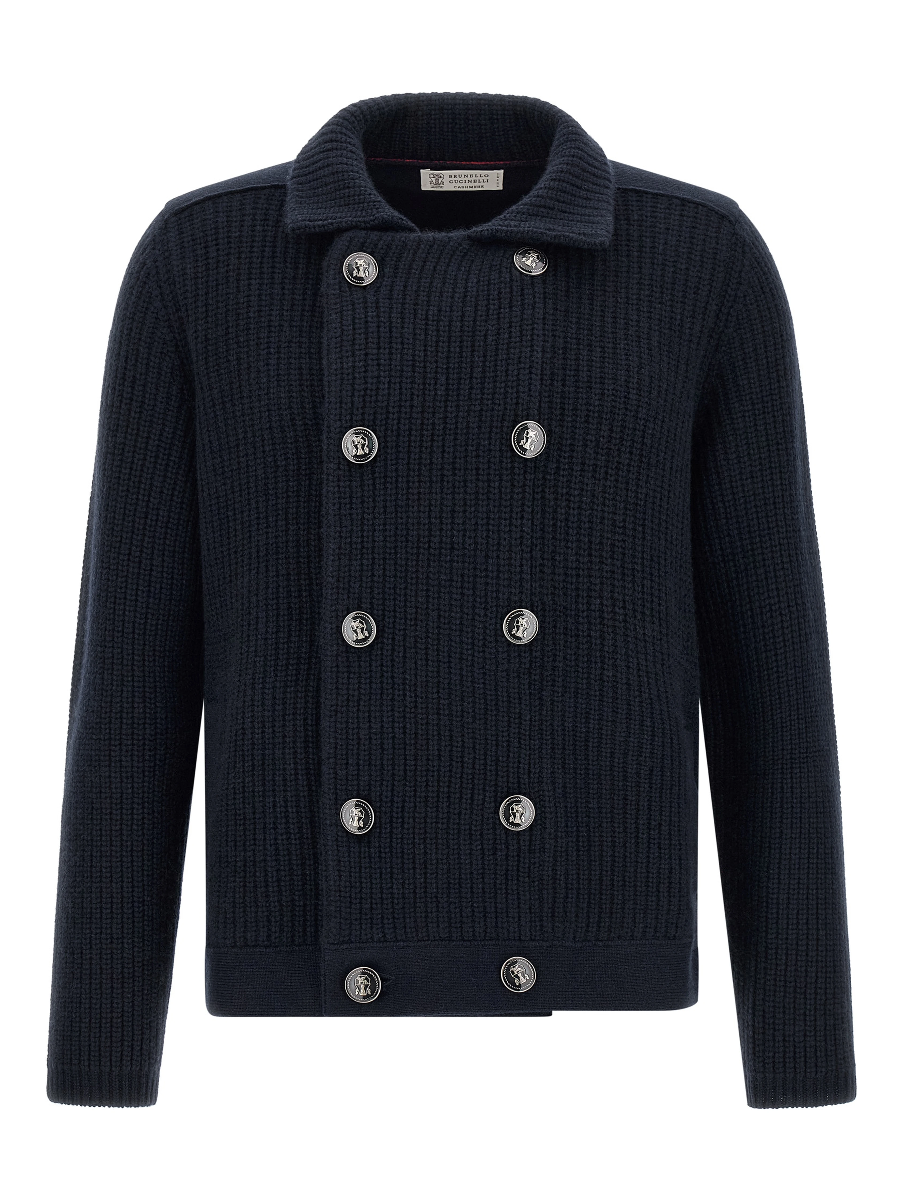 Blue Cashmere Cardigan