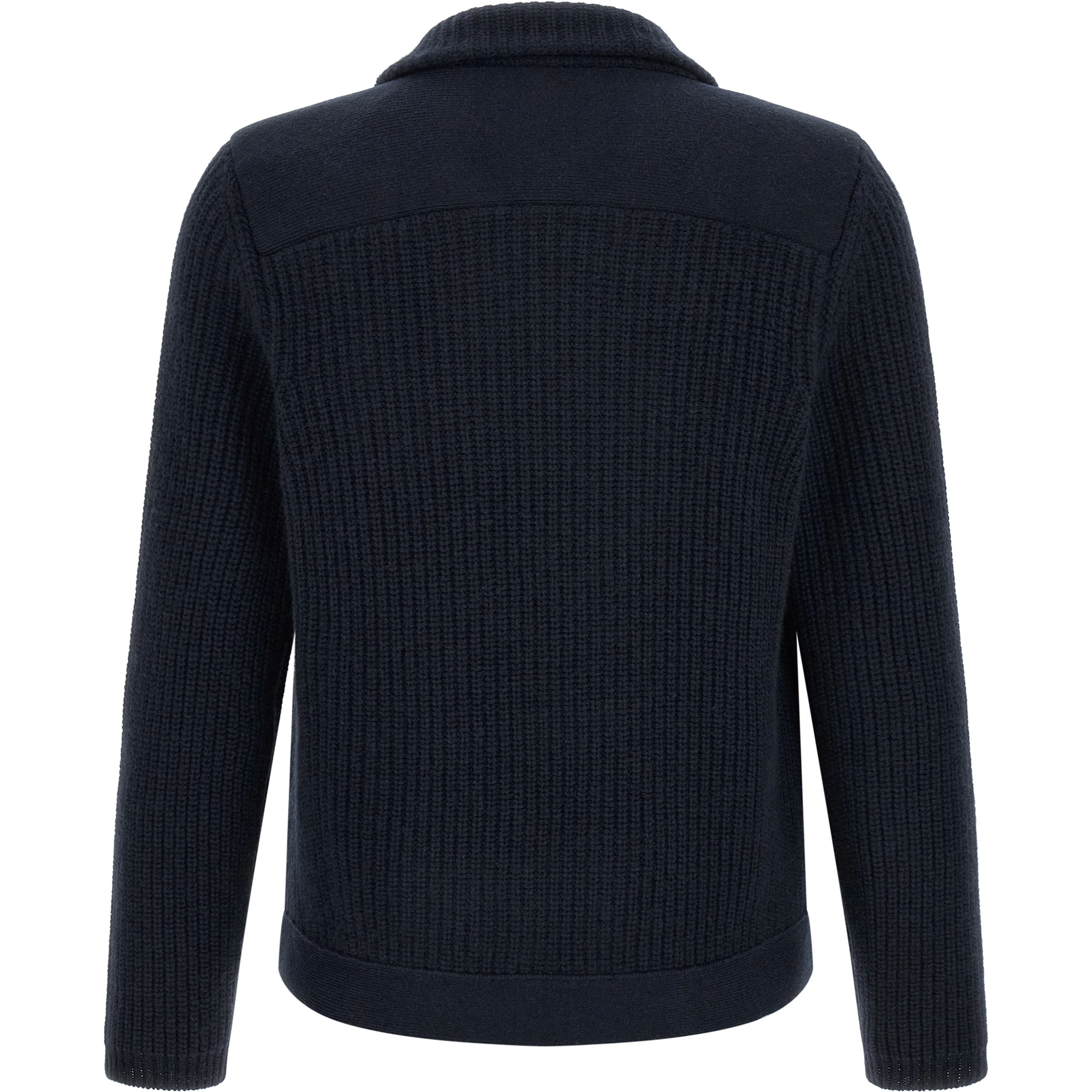 Blue Cashmere Cardigan