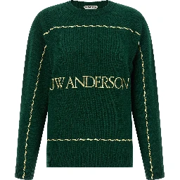 Bicolor Wool Cardigan