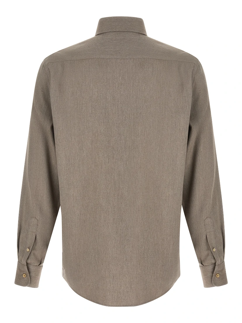 Gray Cotton Blouse