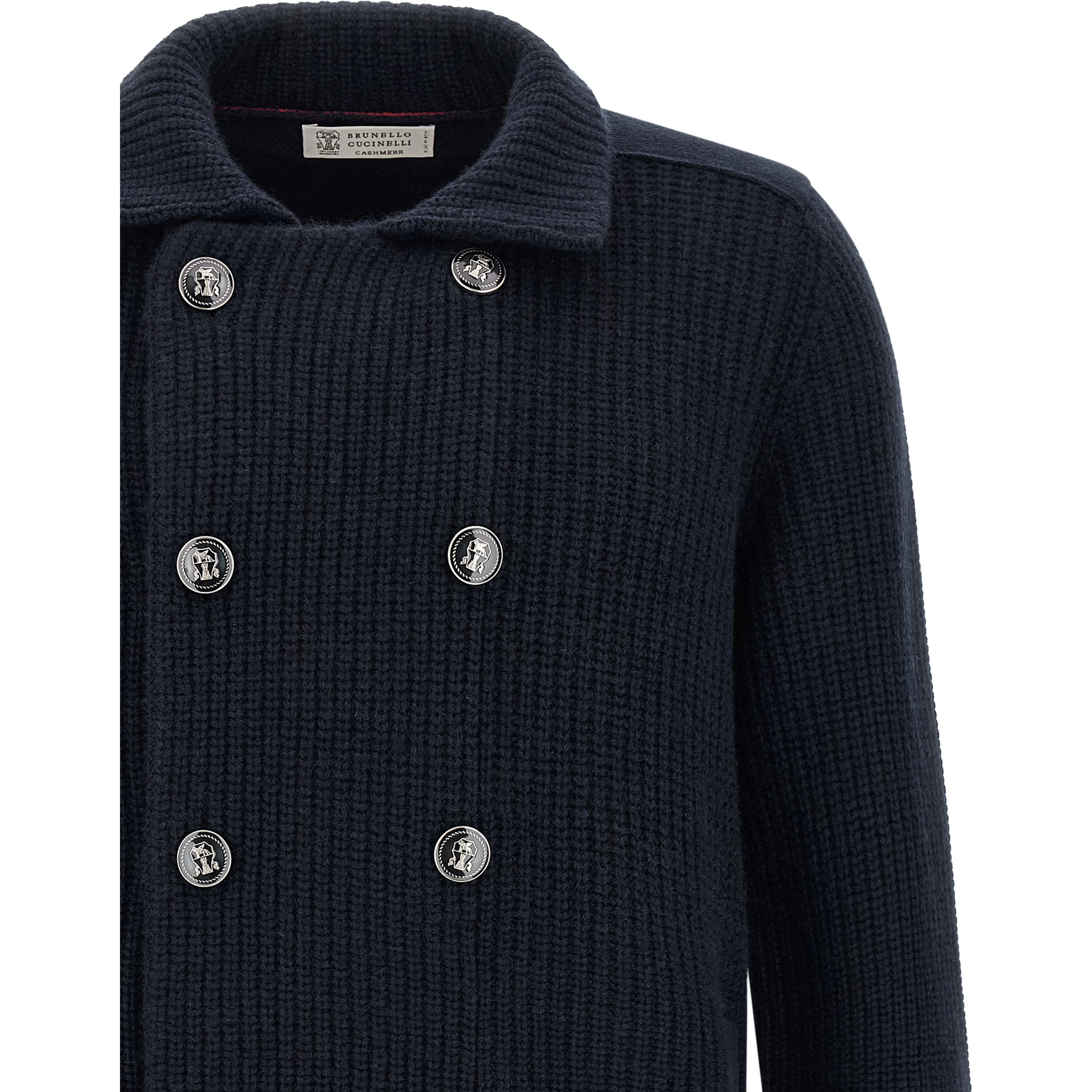 Blue Cashmere Cardigan