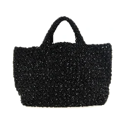 Black Nylon Tote Bag
