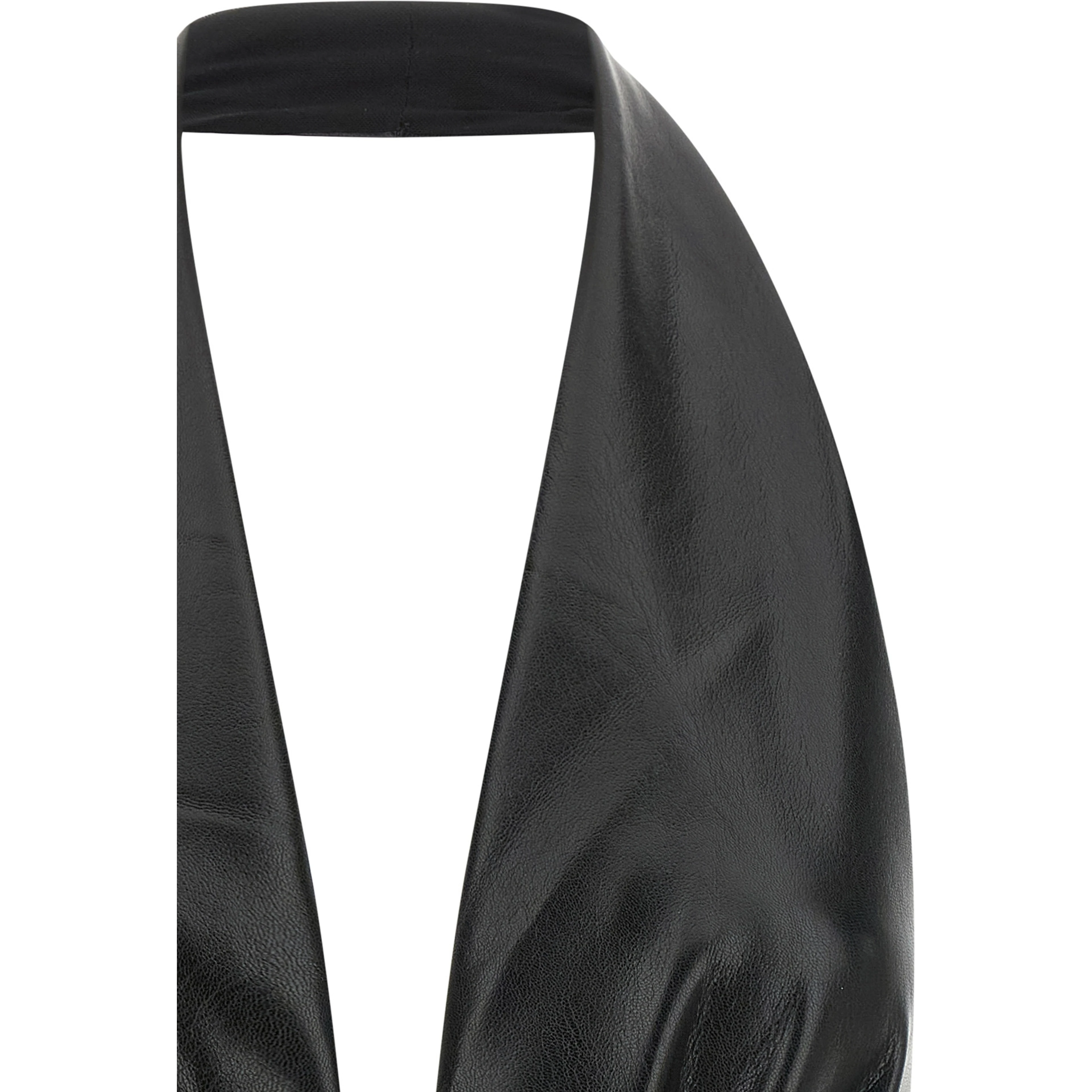 Black Polyester Bodysuit
