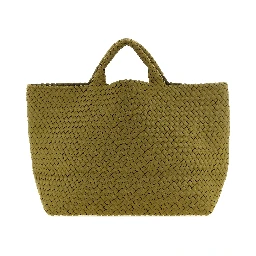 Bicolor Nylon Handbag