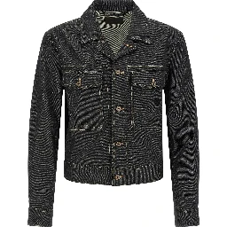 Blue Cotton Denim Jacket