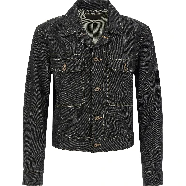 Blue Cotton Denim Jacket