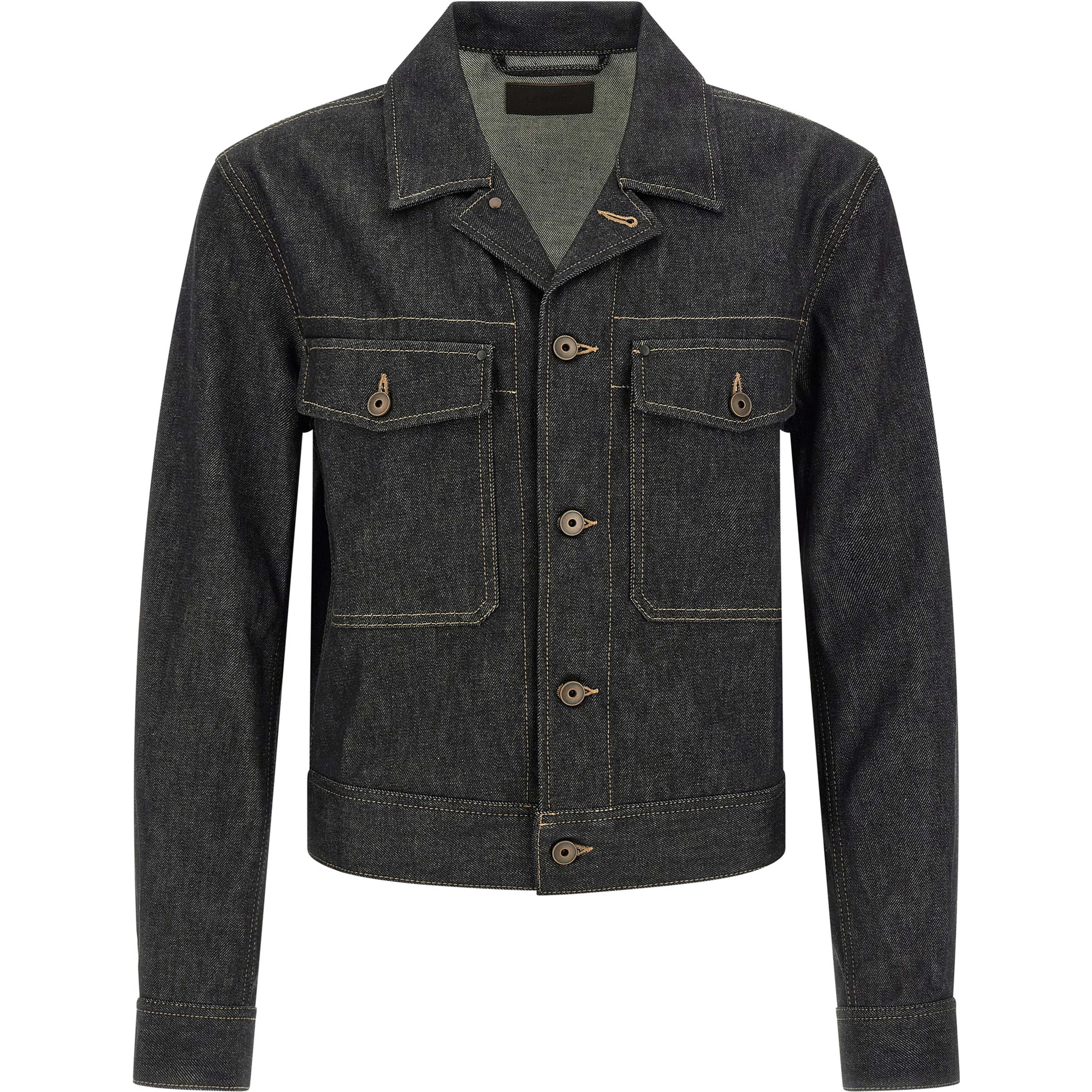 Blue Cotton Denim Jacket