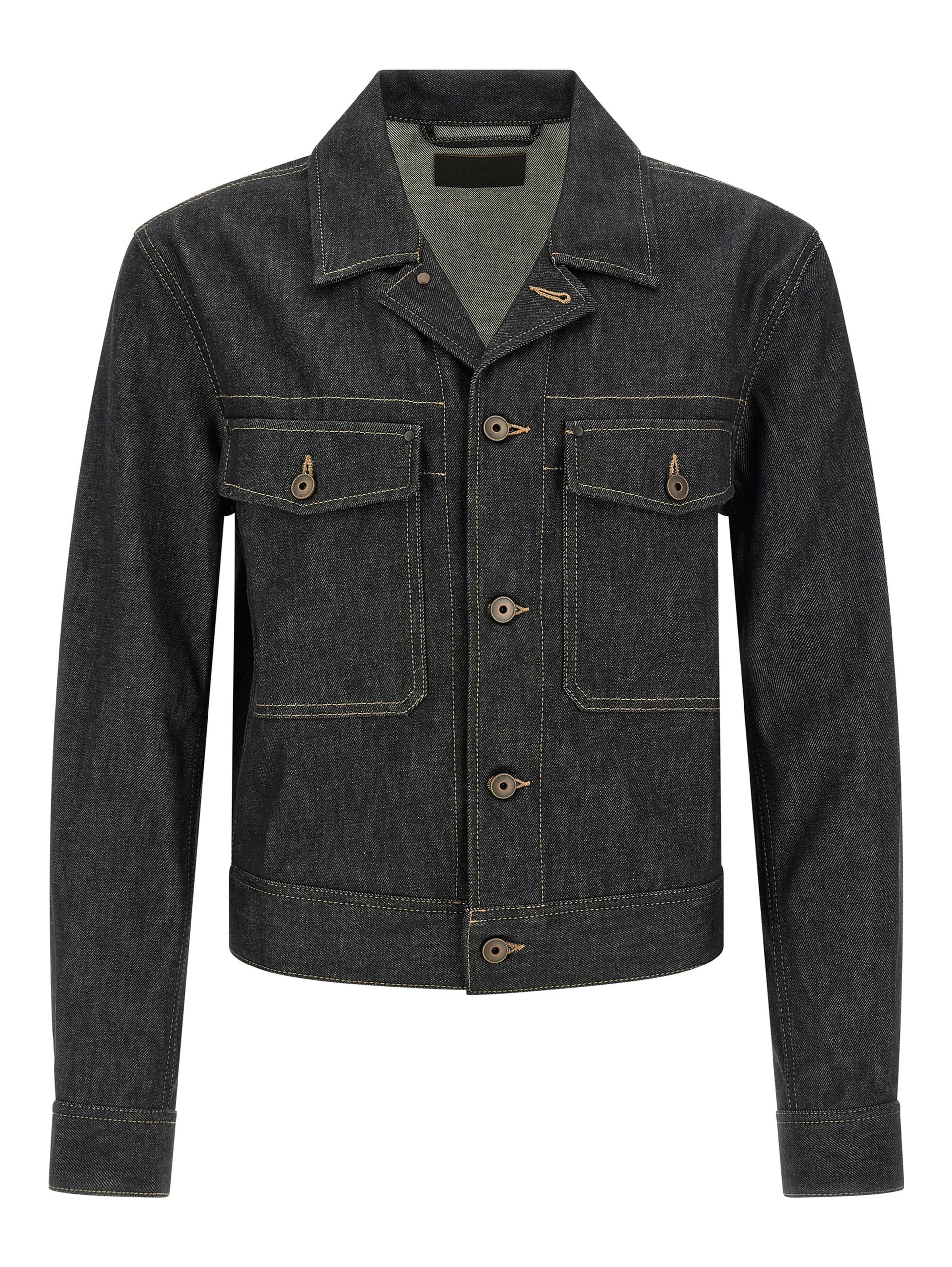 Blue Cotton Denim Jacket