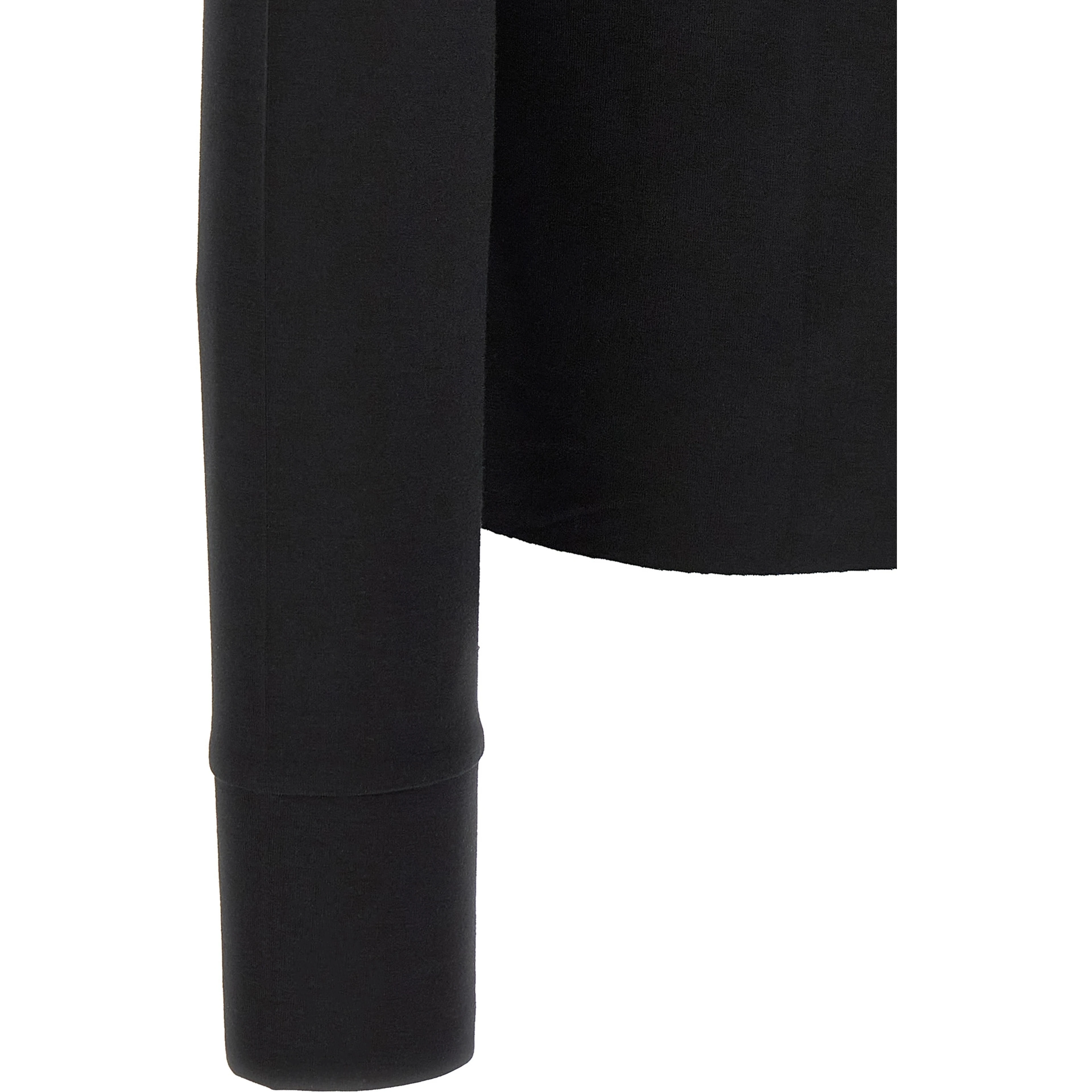 Black Viscose Cardigan