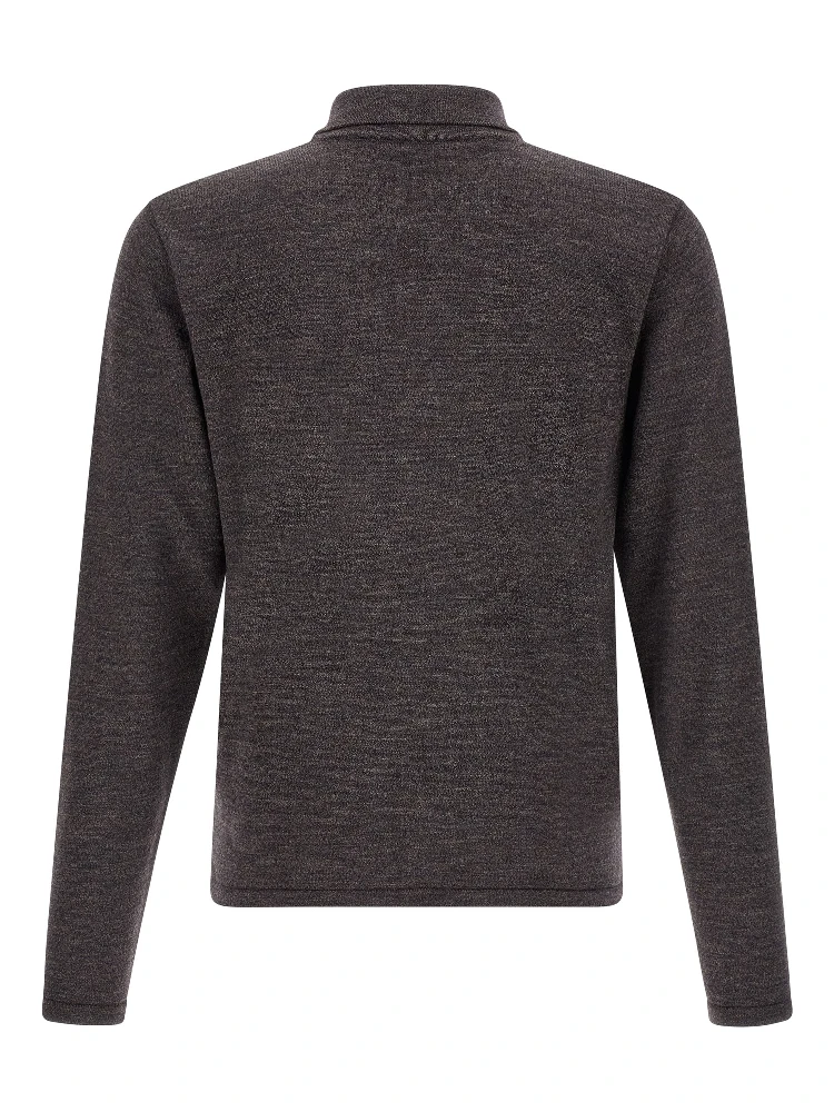Brown Wool Polo Shirt alternative